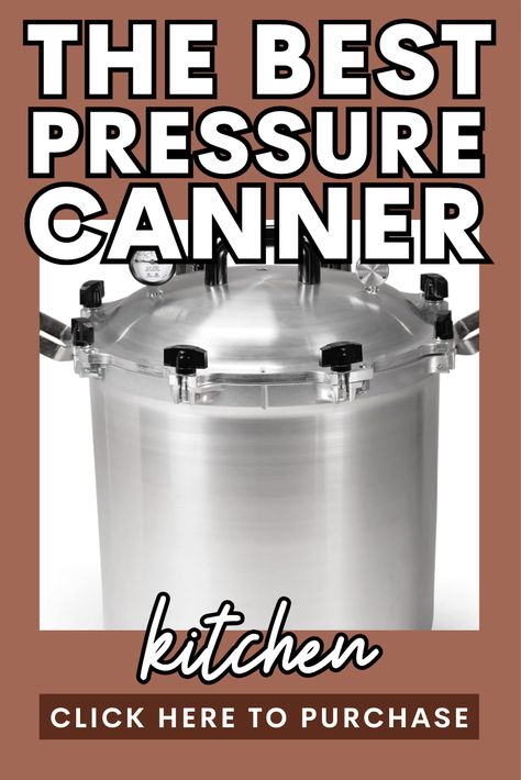 #canning #pressurecanning #lowacidcanning #cannedgoods #selfsufficiency #preparedness #commissionsearned Canning Equipment, Electric Stoves, Pressure Canner, Pint Jars, Electric Stove, Gas Stove, All American, Pressure Cooker, Made In The Usa