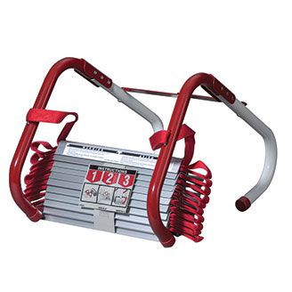 $42 Kidde Bedroom Fire Escape Ladder - Not pretty, but safety is always in-style at my home. Fire Escape Ladder, Escape Ladder, Fire Ladder, Apocalypse Survival, Fire Escape, Fire Protection, Home Safety, Fire Safety, Survival Tips