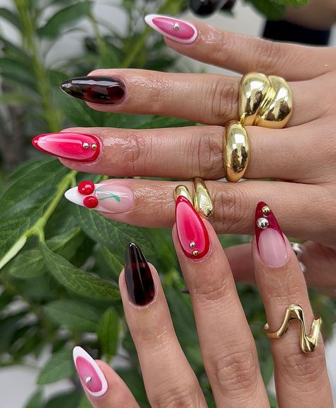 Designs Nails Art, Nails Design Fall, Fall Nails Art, Fall Nails Design, Home Decor Amazon, Nails Art Designs, Edgy Nails, Pointed Nails, Summery Nails