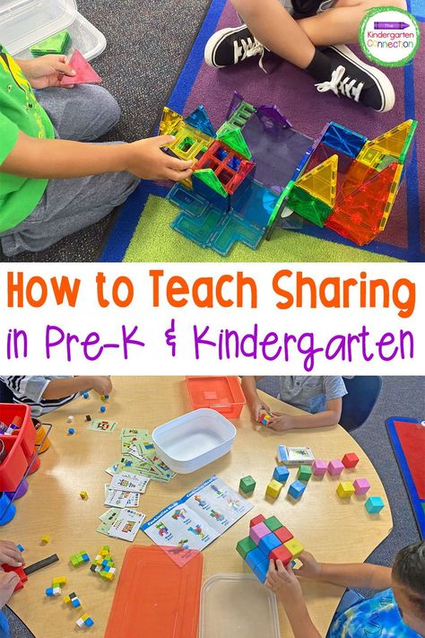 Sharing For Preschoolers, Prek Sharing Activities, Kindergarten Sharing Activities, Social Activities For Kindergarten, Preschool Social Stories Free, Sharing Activities For Kindergarten, Prek Friendship Crafts, Sharing Lessons Preschool, Kindergarten Social Skills Activities