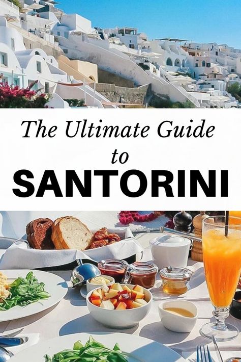 An exhaustive guide to the best of Santorini, Greece, featuring top hotels, best restaurants, sailing tours, beaches, and more. Santorini Greece Restaurants, What To Do In Santorini Greece, Santorini Restaurants With View, Travelling Greece, Restaurants In Santorini, Greece Restaurant, Santorini Food, Santorini Restaurants, Greece Places