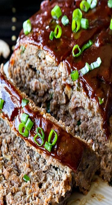 Thai Meatloaf Recipe, Asian Meatloaf Recipes, Japanese Meatloaf, Chinese Meatloaf, Asian Style Meatloaf, Korean Meatloaf, Vietnamese Meatloaf, Unique Meatloaf Recipes, Asian Meatloaf