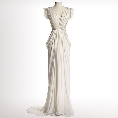 J Mendel Bridal, Greek Goddess, Sheath Wedding Dress, Red Carpet, High Fashion, Chloe, White Dress, Prom Dresses, Prom