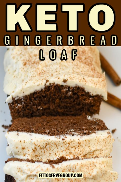 Keto Dessert Bread, Keto Gingerbread Loaf, Keto Gingerbread Muffins, Keto Gingerbread Cake, Keto Christmas Cake, Keto Christmas Baking, Starbucks Gingerbread Loaf Recipe, Low Carb Gingerbread Cake, Keto Holiday Dessert