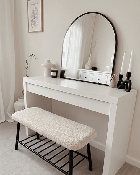 Kirsty | Our Neutral Home | DIY Bedside Table ✨ #bedroomdecor #bedroominspo #mynordichome #scandinavianhome #scandistyle #myhomestyle #interiorstyling… | Instagram Dressing Room Decor, Pinterest Room Decor, Bedroom Decor Design, Neutral Home, Redecorate Bedroom, Apartment Decor Inspiration, Room Makeover Bedroom, Room Makeover Inspiration, Apartment Inspiration