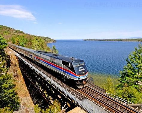 Amtrak Travel, Train Vacations, Scenic Train Rides, Penn Station, Amtrak Train, Voyage New York, Train Route, Essex County, Train Pictures