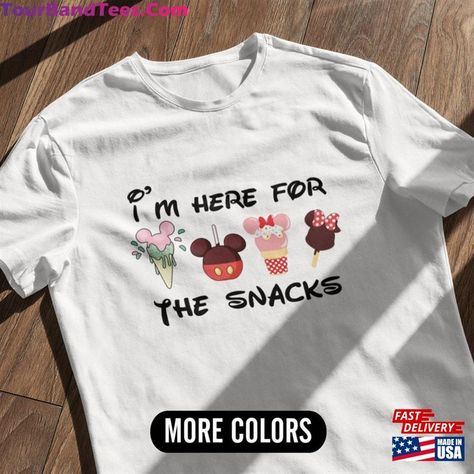 I'm Here For The Snacks Disney Shirt Trip Sweatshirt Unisex Check more at https://tourbandtees.com/product/i-m-here-for-the-snacks-disney-shirt-trip-sweatshirt-unisex/ Here For The Snacks, Create T Shirt Design, Disney Shirt, Top Trending, Create T Shirt, Disney Outfits, Satire, Motion Picture, Top Trends