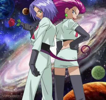 The amazing Team Rocket. Team Rocket Costume, Team Rocket Cosplay, Rocket Costume, Chihiro Cosplay, James Pokemon, Jessie Pokemon, Pokemon Team Rocket, Pokemon Costumes, Pokemon Halloween