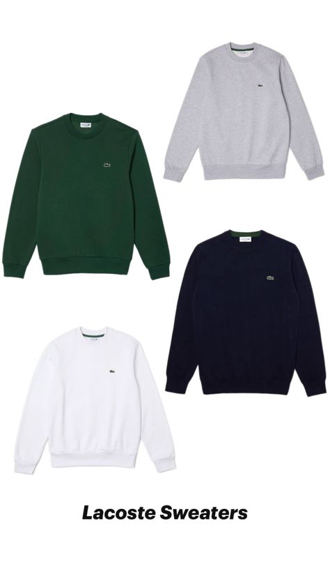 Lacoste Sweater, Sweater Ideas, Sports Bikes Motorcycles, Sport Bikes, Mens Outfits, Wardrobe