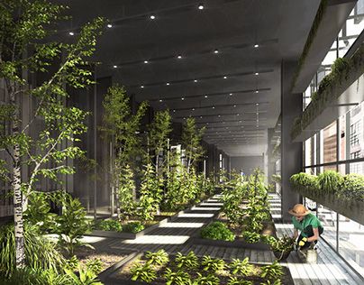 Vertical Farm, Vertical Farming, City Farm, Urban Agriculture, Green Architecture, Farm Design, Green City, Interior Garden, Roof Garden