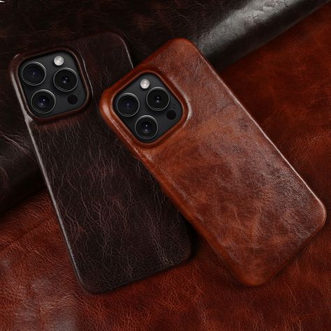 🚨Upgrade your phone game with the 🔝Suitable For 15Promax Phone Case! 💪Keep your phone protected in style with this high-grade, drop-resistant leather case. 💸Get it now for only $32.48! 😱Don't miss out on this deal! #phonecase #leathercase #dropresistant #highgrade #phoneaccessories #suitablefor15promax #style #protection #trending #musthave 📱💼🔥 #Forheradesign https://forhera-design.com/products/suitable-for-15promax-phone-case-high-grade-drop-resistant-leather-case Dark Brown Horse, Leather Iphone Case, Oil Skin, Branded Products, Vintage Phones, Pack Design, Blue Horse, Brown Horse, Iphone Leather Case