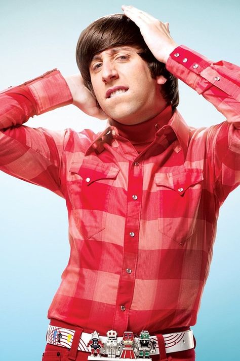 Howard Wolowitz. He's sexy and he knows it! Big Bang Theory Characters, Bigbang Theory, Simon Helberg, Stickers Random, Leonard Hofstadter, Howard Wolowitz, The Bigbang Theory, Soft Kitty Warm Kitty, Jim Parsons