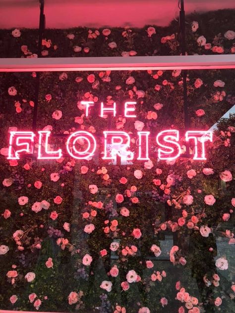 Florist Signage, Shop Inspiration, Lace Gown Styles, Gown Styles, Lace Gown, Neon Sign, Florist, Neon Signs, Neon