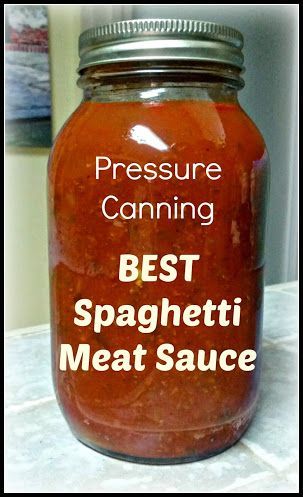 Best Spaghetti Meat Sauce, Pressure Canning Meat, Canned Spaghetti Sauce, Food Growing, Pressure Canning Recipes, Learning To Cook, Sauce Spaghetti, Mushroom Pie, Home Canning Recipes