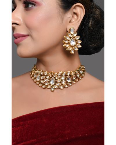 Latest Kundan Jewellery Necklace Set, Indian Wedding Jewelry Sets, Temple Jewelry Necklace, Kundan Jewellery Set, Fancy Jewelry Necklace, Indian Bridal Jewelry Sets, Indian Jewellery Design Earrings, Wedding Jewellery Collection, Indian Jewelry Sets