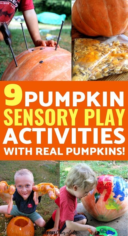 Pumpkin Sensory Activities, Pumpkin Sensory, Pumpkin Preschool, Busy Bins, Autumn Themed Activities, Activities For One Year Olds, Real Pumpkins, Harvest Theme, Nanny Life