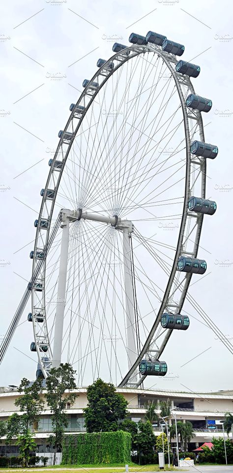 Singapore Flyer, Architecture Photo, Photo Art, Instagram Story, Singapore, Wheel, Entertainment, Stock Photos, Architecture