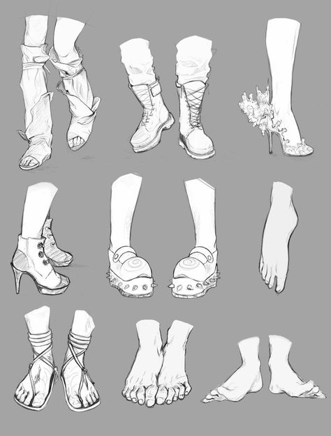 Foot Drawing Reference Shoes Chibi Shoes Reference, Shoe Base Drawing, Foot Refrence Art Reference, Foot Drawing Reference Poses, Foot Art Reference, Foot Drawing Reference Tutorials, Anime Shoes Reference, Feet Drawing Reference Anatomy, Shoe Reference Drawing