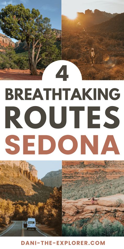 Experience the beauty of Sedona with our guide to the best scenic drives. Discover routes that offer breathtaking views and unforgettable landscapes. — scenic drives in sedona | sedona arizona road trip | arizona sedona beautiful places | sedona az aesthetic Sedona And Grand Canyon Itinerary, Best Places To Visit In Arizona, Phoenix To Sedona Road Trip, Az Aesthetic, Sedona Travel, Slide Rock State Park, Travel Arizona, Travel New Mexico, Road Trip Ideas