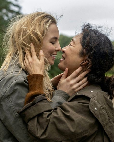 Eve And Villanelle, Villanelle And Eve, Killing Eve Villanelle, Eve Villanelle, Sorry Baby, How High Are You, Sandra Oh, Jodie Comer, Words Of Comfort