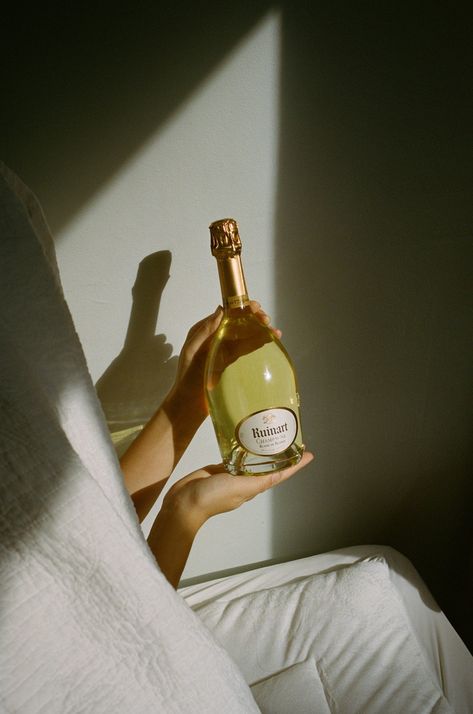 Ruinart Champagne - Nick Prideaux Champagne Bottle Aesthetic, Epernay France, Bottle Picture, Champagne Bottle, Wine Bottle, Champagne, Wine, France