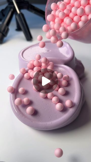 MUSH SLIME on Instagram: "Can you guess the name of this slime? 🍇👀 this crunchy stretchy slay slime is available on our website, mushslime.com 😏 you can also come and play with a big batch of this slime at our shop on Saturday! 🤭 we’re open from 10am to 1pm! 🗓️" Slime Crunchy, We Re Open, Slime, Canning