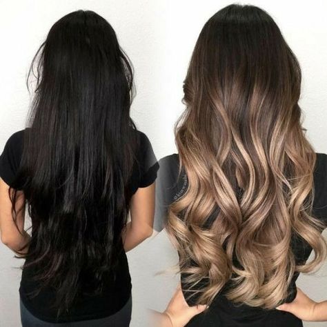 Balayage Dark, Hairstyles Highlights, Highlights Caramel, Box Dye, Highlights Balayage, Brown Ombre Hair, Highlights Blonde, Black Hair With Highlights, Hair Dark