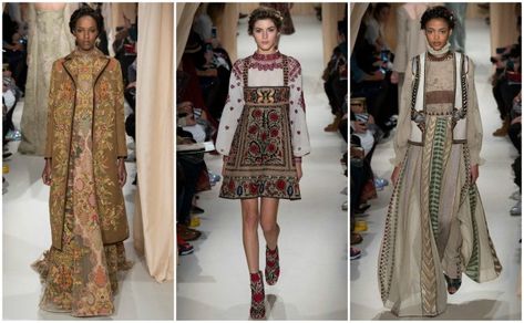 12 Fashion Collections Inspired By Russian Culture | by Vivien Moon | Medium Peasant Dresses, Folklore Fashion, Russian Culture, Fall Winter Collection, Russian Fashion, Cold Weather Outfits, Traditional Fashion, Peasant Dress, The One And Only