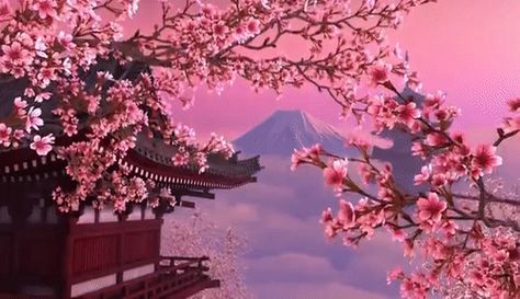 🍂 Sakura Gif Cherry Blossoms, Google Wallpaper Backgrounds Laptop Gif, Live Wallpaper Landscape, Windows Wallpaper 4k Aesthetic, Live Wallpaper Laptop, Gif Wallpaper Laptop, Cherry Blossom Gif, Computer Wallpaper Gif, Laptop Gif