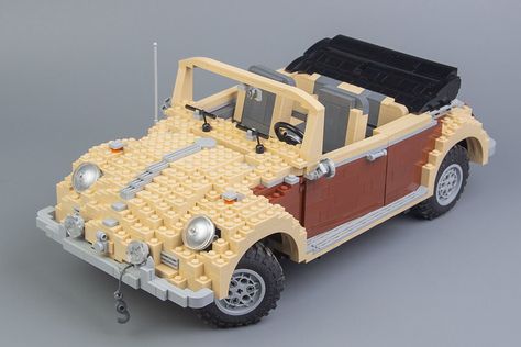 The Brothers Brick | World's No. 1 source for LEGO news, reviews, and fan creations. Lego News, Lego Creator, Lego Models, Lego Cars, Lego Technic, Cool Lego, Dark Blue Color, Vw Beetle, Vw Beetles