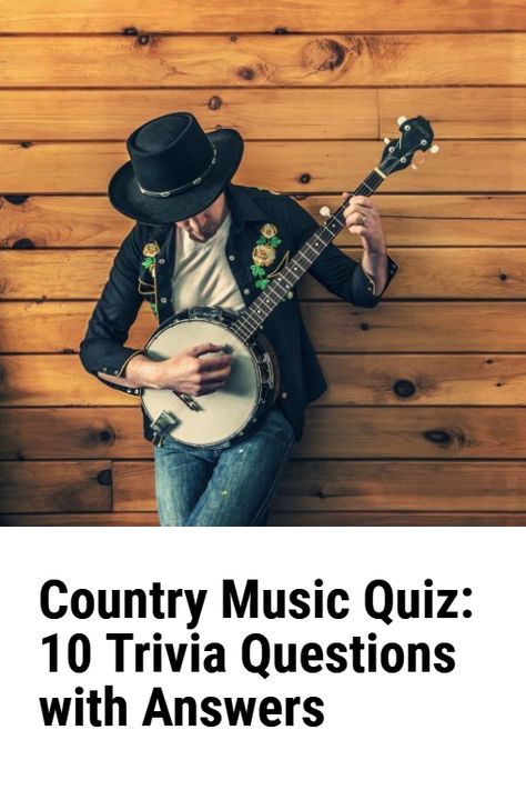 Country Music Trivia Questions And Answers, Music Quizzes, Music Trivia Questions, Country Fest, Music Quiz, Questions With Answers, Interesting Quizzes, Music Trivia, Knowledge Quiz