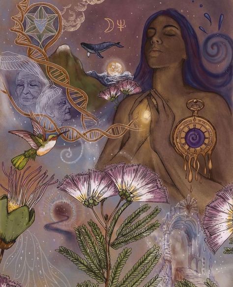 Herbal Astrology, Sacred Feminine Art, Goddess Spirituality, Sacred Woman, Sacred Feminine, Broken Hearts, Mother Goddess, Feminine Art, Spiritual Art