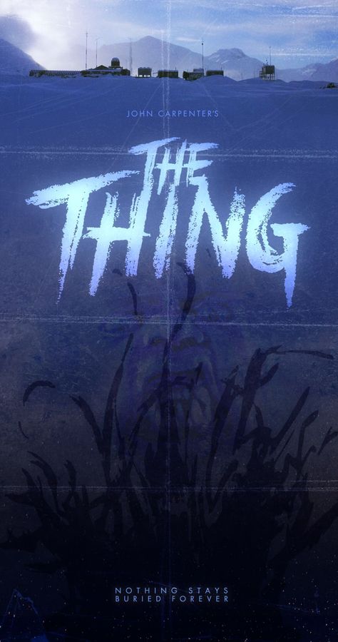 The Thing Movie Poster, Creature Movie, The Thing 1982, Horror Movie Icons, Film Poster Design, Horror Lovers, Horror Posters, Retro Horror, Horror Movie Art