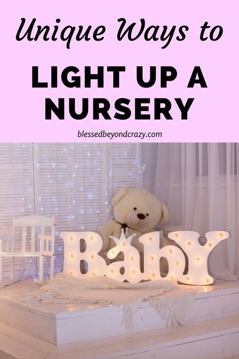 Lighting makes all the difference in the overall ambiance of any room. #blessedbeyondcrazy #nursery #baby #homedecor #home #decor Nursery String Lights, Unique Hanging Light Fixtures, Apartment Nursery, Diy Hanging Light, Unique Wall Lights, Inspiration Illustration, Nursery Lighting, Nursery Lamp, Boy’s Room