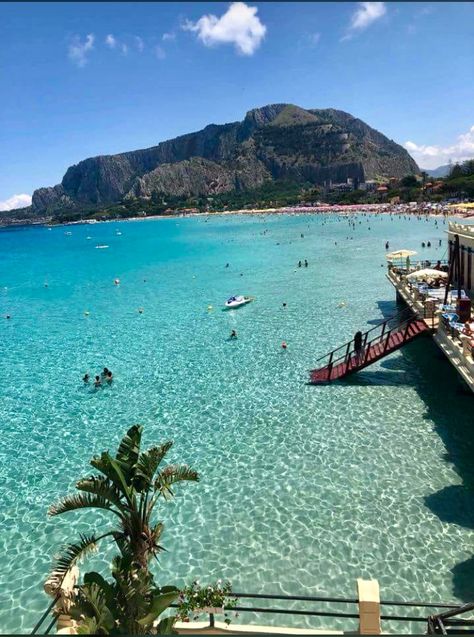 Beautiful Beaches Paradise, Palermo Italy, Palermo Sicily, Dream Beach, Dream Travel Destinations, Italian Summer, Mamma Mia, Dream Board, Beautiful Places To Travel