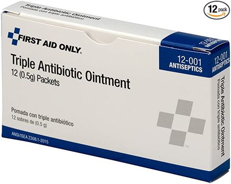 Antibiotic Ointment, Sting Relief, Care Box, Medical Kit, Wound Care, Band Aid, Survival Kit, First Aid, Active Ingredient