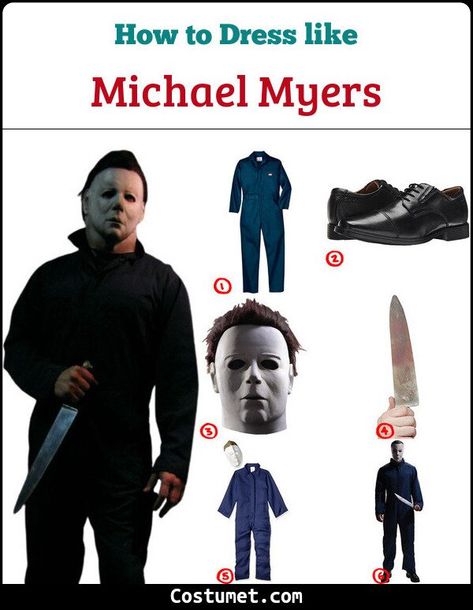 Micheal Myers Costume for Cosplay & Halloween 2021 Micheal Myers Masks, Mike Myers Halloween Costume, Michael Myers Disfraz, Movie Character Costumes Men, Halloween Killer Costumes, Thor Costumes, Movie Character Outfits, Killer Costume, Michael Myers Costume