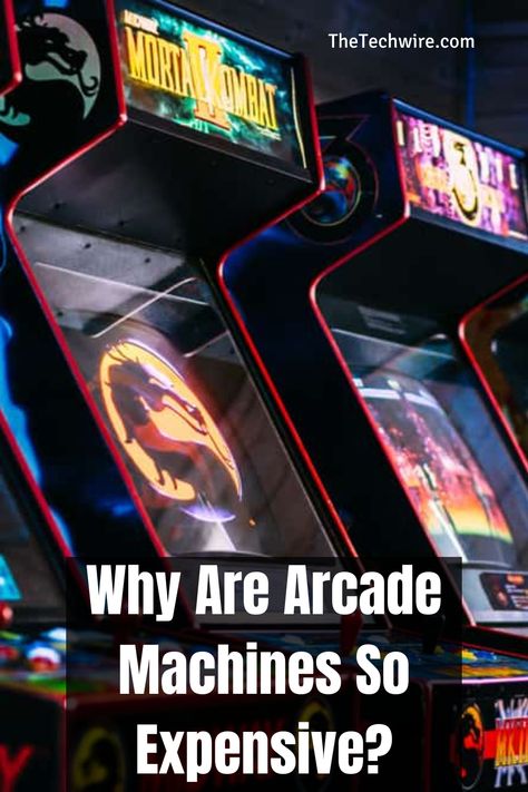 Want to know why arcade machines are so expensive? Well give you the top 10 reasons why plus so much more. Carolina Homes, North Carolina Homes, Arcade Machine, 10 Reasons, Arcade Games, North Carolina, The Top, Top 10, Video Games