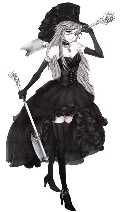 Do you like the female version of Undertaker from Black Butler. Black Butler Undertaker, Oc Manga, Black Butler 3, Black Butler Anime, Black Butler Kuroshitsuji, Butler Anime, Ciel Phantomhive, Levi Ackerman, Cosplay Ideas