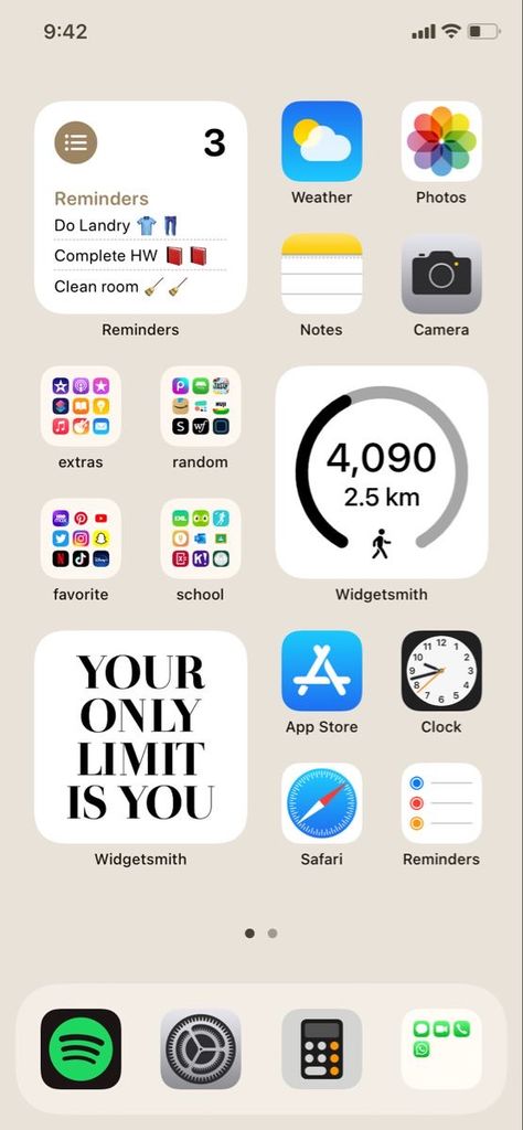 Organization Phone Apps, Ideas For Iphone Home Screen Aesthetic, Phone Organization Ios 16, Ios Aesthetic Home Screen Ideas, I Phone Ideas Homescreen, Organized Apps On Iphone, I Phone Organization Ideas, Apple Homescreen Layout, I Phone Aesthetic Home Screen