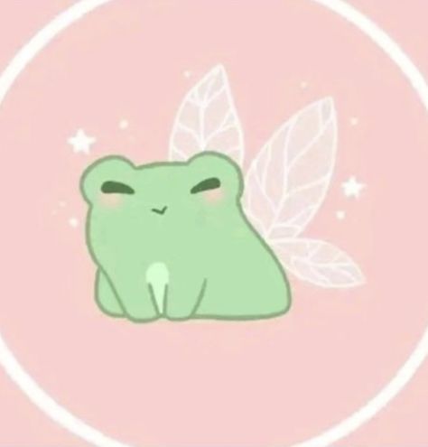 Cute Frog Icon, Frog Icon, Fairy Frog, Cute Frog, Green