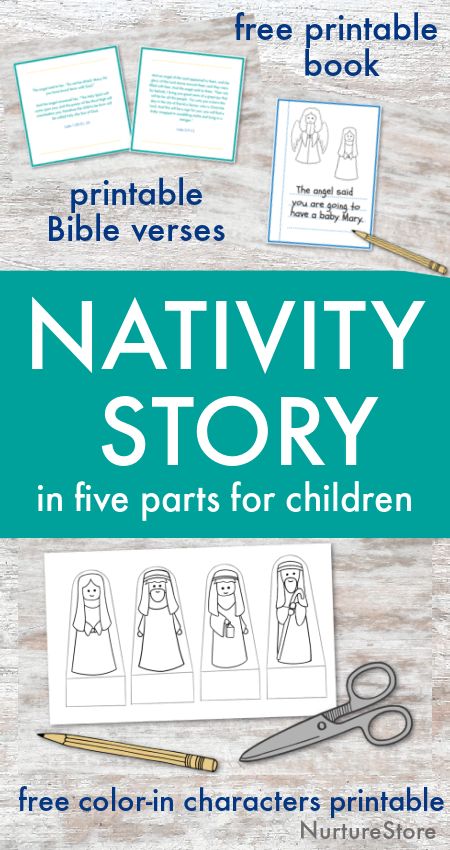 The Nativity Story for children part one: the Angel appears to Mary - NurtureStore Angel Appears To Mary Craft, Christmas Story For Kids Sunday School, Nativity Story For Kids Free Printable, Angel Appears To Mary, Christmas Story Bible, Christian Christmas Crafts, Nativity Activity, Nativity Characters, Christmas Stories For Kids