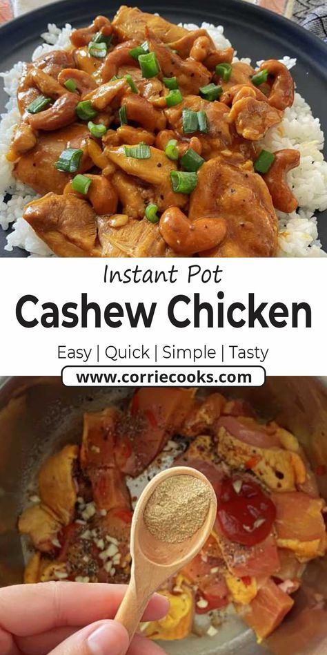 Instant Pot Cashew Chicken, Best Pressure Cooker Recipes, Best Pressure Cooker, Bourbon Chicken, Multi Cooker, Cashew Chicken, Healthy Instant Pot Recipes, Instant Pot Pressure Cooker, Instant Pot Chicken