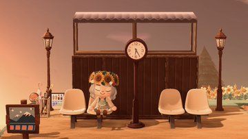 Acnh Subway Station, Animal Crossing Train Station, Acnh Train Station, Acnh Inspo, Island Ideas, Island Design, Train Station, Animal Crossing, Home And Garden