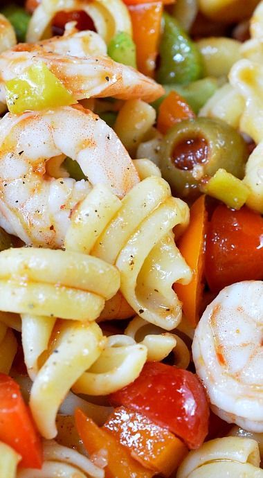 Bloody Mary Shrimp Pasta ● Summer,  Summer time. Summer time! Dieabitic Recipes, Pasta Summer, Mac And Cheese Pasta, Salad Macaroni, Shrimp Pasta Salad, Spicy Ketchup, Recipes Shrimp, Chili Mac, Low Carb Snack