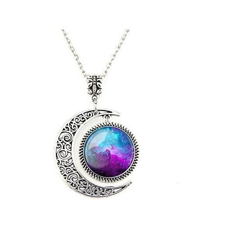 Moon pendant Turquoise Nebula necklace Galaxy necklace Turquoise... ($11) ❤ liked on Polyvore featuring jewelry, necklaces, blue turquoise necklace, turquoise pendant necklace, galaxy necklace, blue turquoise jewelry and cosmic jewelry Van Gogh Jewelry, Doctor Who Gifts, Nebula Necklace, Fandom Merch, Night Necklace, Blue Turquoise Necklace, Necklaces Gift, Galaxy Necklace, Turquoise Pendant Necklace