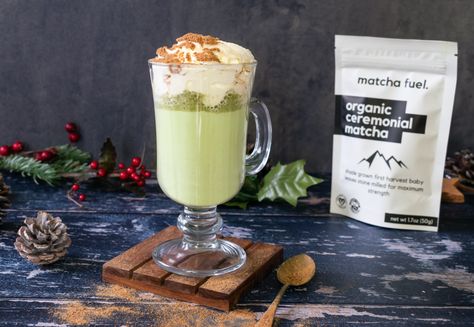 Gingerbread Matcha Latte All Spice, Ceremonial Matcha, Matcha Recipe, Whip Cream, Ground Ginger, Matcha Latte, Maple Syrup, 1 Cup, Whipped Cream