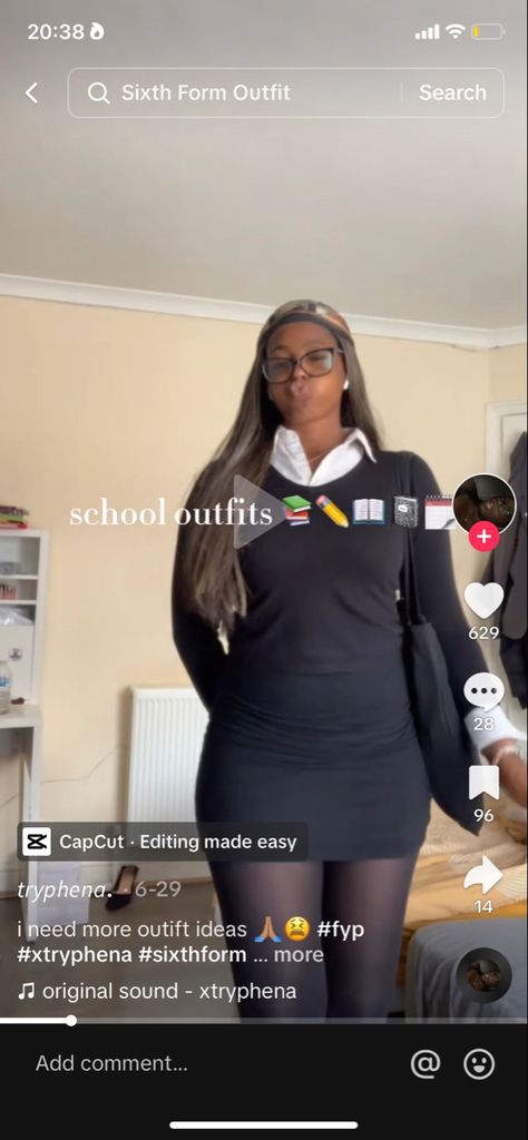 Six Form Outfits Uk Formal, Sixth Form Outfits Black Women, Six Form Outfits Uk, Cute Sixth Form Outfits, Sixth Form Outfits Smart, Sixthform Outfits, 6th Form Outfits, Flare Outfit, Form Outfits