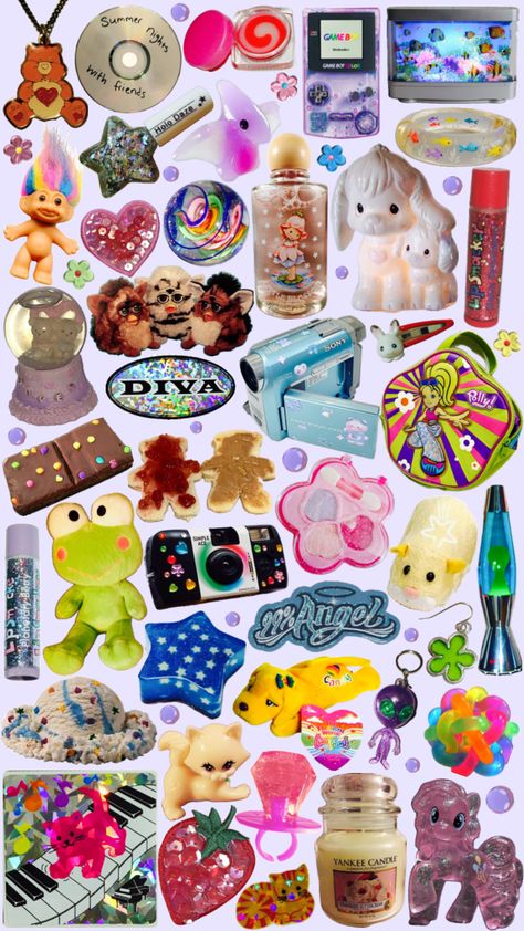 my childhood #collage #aesthetic #wallpaper #y2k #childhood #stickers #stuffedanimals #maximalism #90s #2000s #kidcore Childhood Stickers, Y2k Childhood, Childhood Collage, Aesthetic Wallpaper Y2k, Collage Aesthetic Wallpaper, 2000s Kidcore, Y2k Collage, Childhood Aesthetic, Nostalgic Pictures