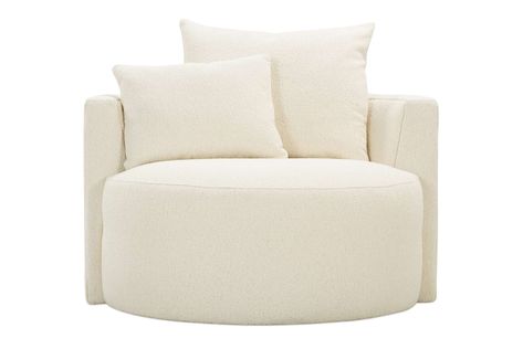 Leander Swivel Chair Cuddle Chair, Washable Slipcovers, Rowe Furniture, Comfy Pillows, Unique Chair, Upholstered Accent Chairs, Chair And A Half, Ottoman Table, Lounge Seating